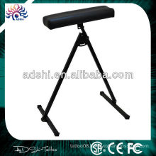 2014 high quality professional comfortable real leather Tattoo adjustable armrest for tattoo machine